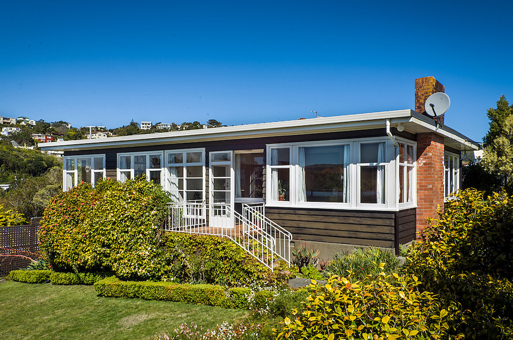 Mid-century weatherboard home, Karori